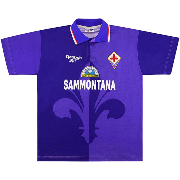 Tailandia Camiseta Fiorentina Primera Equipación Retro 1995 1996 Purpura
